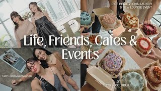 Weekly Vlog Life friends Cafes amp Events  Patricia Prieto [upl. by Anilec]