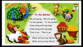 To the market Song Unit 2Term 2 [upl. by Reisinger111]