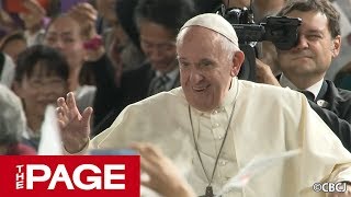 ローマ教皇 38年ぶり来日、東京ドームで5万人ミサ（2019年11月25日） [upl. by Einahpetse402]