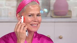 BeautyBio GloPro Facial Tool wFacial Roller AutoDelivery on QVC [upl. by Terhune]