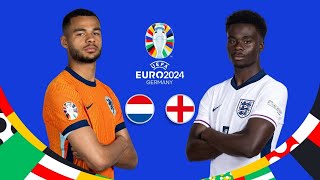 🇳🇱Pays Bas vs Angleterre 🏴󠁧󠁢󠁥󠁮󠁧󠁿 en Direct  DemiFinale EURO 2024 [upl. by Ynney]