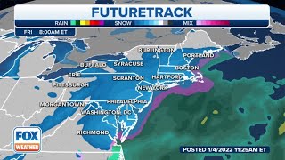 Winter Storm Garrett Timing and Details [upl. by Tremml691]