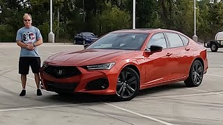 2023 Acura TLX ASpec  Do The Features Match The Price [upl. by Anned]