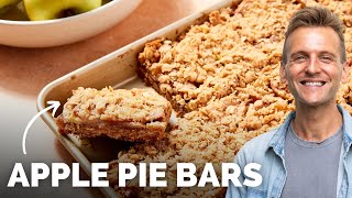 Apple Pie Bars  Instead of making an entire pie with crust make these instead [upl. by Niwle]