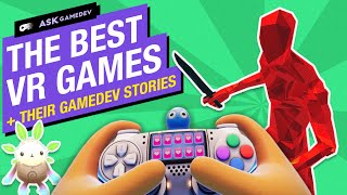 The 7 Best Indie VR Games  Their Gamedev Journeys 2021 [upl. by Mcadams691]