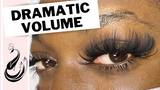 Dramatic Strip Lash Mega Volume Tutorial with Easy Fanning Lashes  MAPPING amp PRODUCT LINKS INCLUDED [upl. by Refenej]