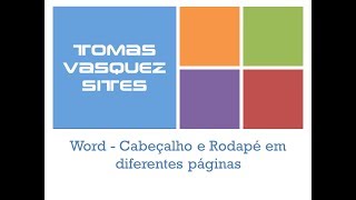 Como inserir número de paginas no TCC em word sem contar os elementos prétextuais [upl. by Onoitna]