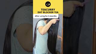 Teacurry DHT Blocker Tea  Helps with Hair Growth Shine Repair amp Strength hair dht shorts [upl. by Milah385]