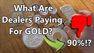 90 Spot for GOLD UK Bullion Dealers Buy Back Comparison Get the Most Value For Your Gold amp Silver [upl. by Leahci423]