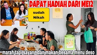 DAPAT HADIAH DARI MEMEMARAH TAPI SAYANG DAN MAKAN MENU DESO  MEME SUDAH NIKAH YA [upl. by Aydni]