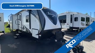 USED 2018 Grand Design Imagine 2670MK Travel Trailer Walk Through  Delaware [upl. by Buzz]