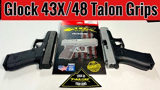 Glock 43X Talon Grip Install [upl. by Carny99]