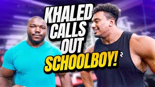 KHALED CALLS OUT SCHOOLBOY [upl. by Wyatt826]