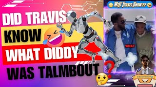 ⏸️ What Diddy Said Had Travis Scott Running Screaming 🤣 rap shortvideo [upl. by Leuqim959]