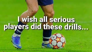 7 BEST soccer training drills I WISH you did daily [upl. by Norat32]