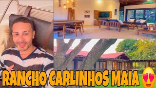 ✅ CARLINHOS MAIA MOSTROU PELA PRIMEIRA VEZ SEU NOVO RANCHO PRA NOVA TEMPORADA CASA DA BARRA 😱😍 [upl. by Giannini]