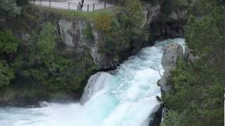 Taupo  Huka Falls amp Geothermal power stations [upl. by Notned]