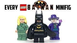 EVERY LEGO Batman 1989 Minifigure  REVIEW [upl. by Adnuahs]