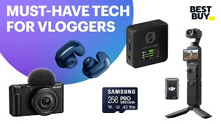 MustHave Tech for Vloggers  Best Buy [upl. by Avilys]