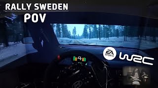 EA WRC  Rally Sweden POV  Hyundai i20 N Rally 1 [upl. by Phelips847]