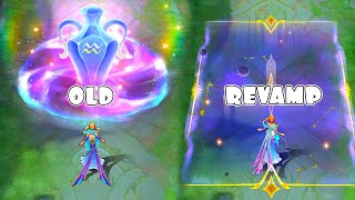 Aurora Revamp Aquarius VS OLD Skill Effects Comparison [upl. by Matejka]