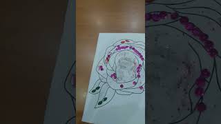 Make your life fun beautiful decorations embroiderydesign roseday red pink colorful beauty [upl. by Nylessej47]