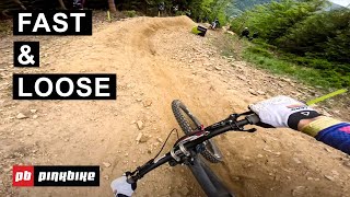 BielskoBiała DH World Cup Course Preview  This Track Is Loose [upl. by Coveney]