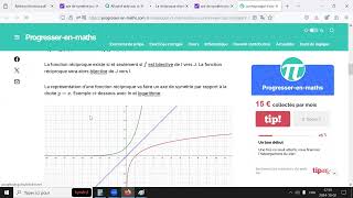 Une petite révision en mathématiques de secondaire 3 sur les fonctions ne ferait pas de tort [upl. by Joash477]