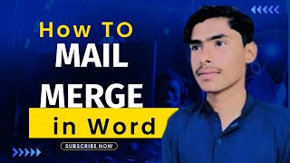 Mail Merge Mail Merge in Word  Mail Merge in MS Word Excel Mail Merge [upl. by Cr]