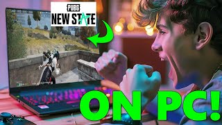 how to play PUBG NEW STATE on PC [upl. by Jerrol]