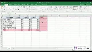 SUMA CON AUTOSUMA EN EXCEL [upl. by Bohner]