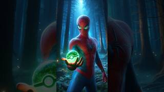 Spiderman Venom aur Captain America ke pokeballs me se kaunsa Pokemon niklega spiderman shorts [upl. by Slyke776]