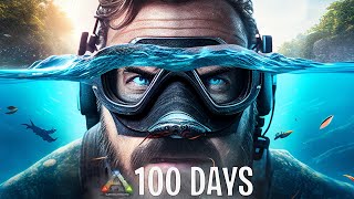 Surviving 100 Days Underwater In Ark [upl. by Atikaj]