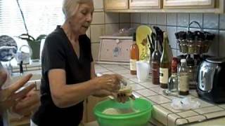 Sicilian Ladies Making Cannoli Shells Part 1 [upl. by Kerry694]