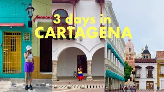 3DAY CARTAGENA COLOMBIA Travel Vlog 🇨🇴 July 2022  what to eat see and do with PRICES💲 [upl. by Rodina197]