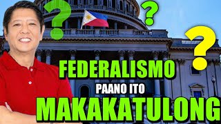 Paano MAKATUTULONG ang FEDERALISMO sa mga PILIPINO  Solidong Kaalaman [upl. by Novla]