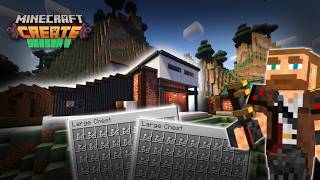 I built a beautiful Iron Farm in Minecraft Create Mod [upl. by Asecnarf757]