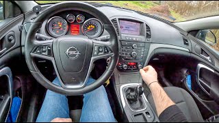 2010 Opel Insignia 16 Turbo ECOTEC 180HP 0100 POV Test Drive 1544 Joe Black [upl. by Wakefield]