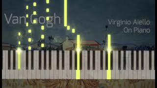 Virginio Aiello On Piano  Van Gogh  Piano Tutorial Synthesia  SeeMusic [upl. by Ire863]