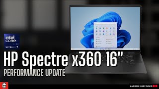 Performance Update  HP Spectre x360 16 2024 [upl. by Glen425]