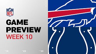 Buffalo Bills vs Indianapolis Colts  2024 Week 10 Game Preview [upl. by Atirec]