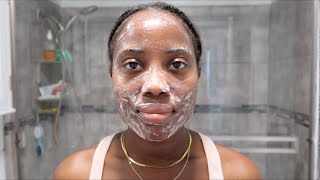 Skincare Routine for Black Skin using APC All Purpose Cysteamine [upl. by Ahsilef]