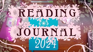 🌺Setting up my Reading Journal for 2024💚 [upl. by Ronen]