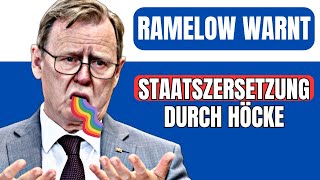 Ramelow wirft Höcke Staatszersetzung vor [upl. by Danelle]