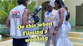 Filming a Wedding teaser  STEP BY STEP Wedding photography [upl. by Schultz324]