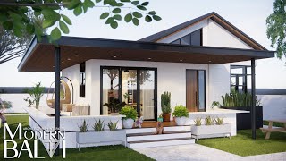 Simple and Elegant Modern Bungalow House Design Low Budget  3Bedroom [upl. by Ahsaeym]