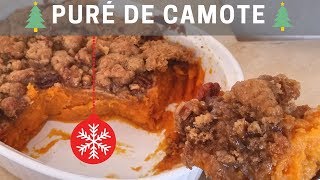 Recetas para la cena de Navidad  Puré de Camote  platillos para acompañar el pavo 🎄 [upl. by Notnef]