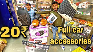 BIGGEST AND CHEAPEST CAR ACCESSORIES WHOLESALER AND RETAILER IN AHMEDABAD  SEZU VLOGS [upl. by Suoirad]