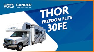 2022 Thor Freedom Elite 30FE  Class C Motorhome  RV Review Camping World [upl. by Lladnarc775]