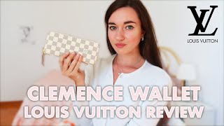 Louis Vuitton Clémence Wallet Review  My Experience at the LV Store in Capri [upl. by Papotto]